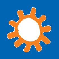 โลโก้รูปดวงอาทิตย์ (The Sun)​